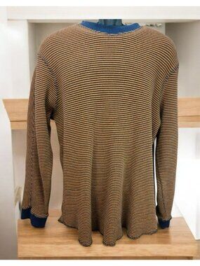 Levis Mens Relaxed Fit Crewneck Thermal Sweatshirt Large